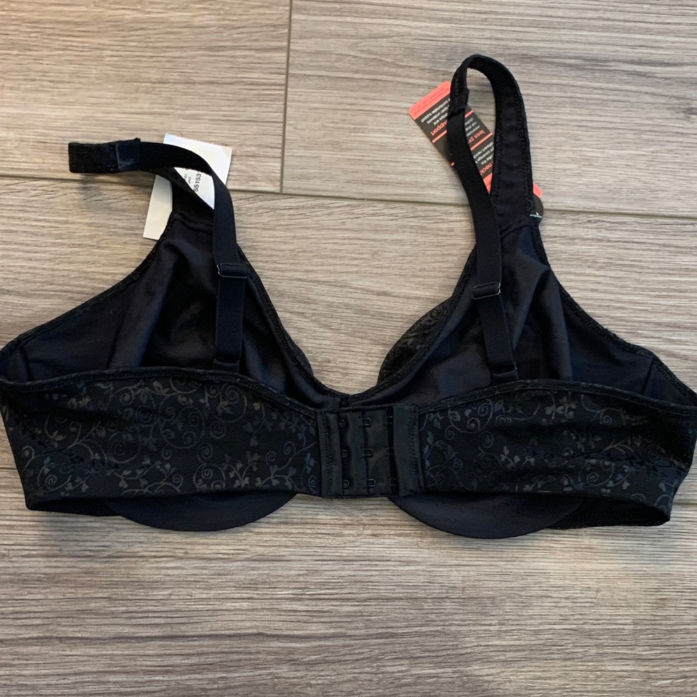 Lily Black Floral Bra - NWT - Picture 5 of 7
